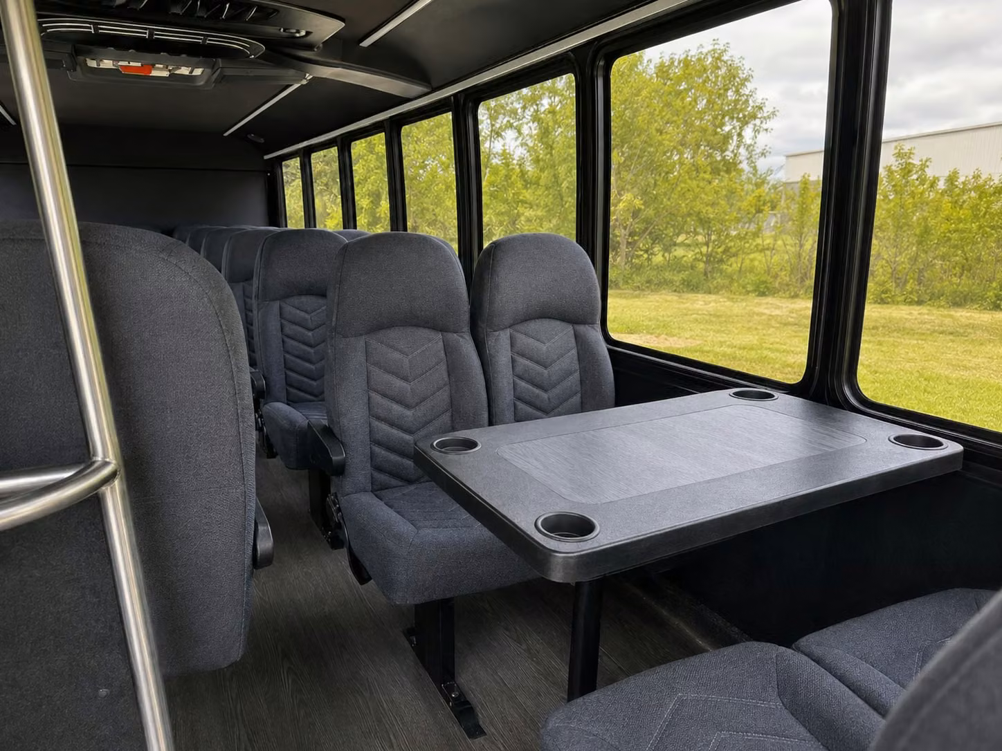 18 passenger minibus inside