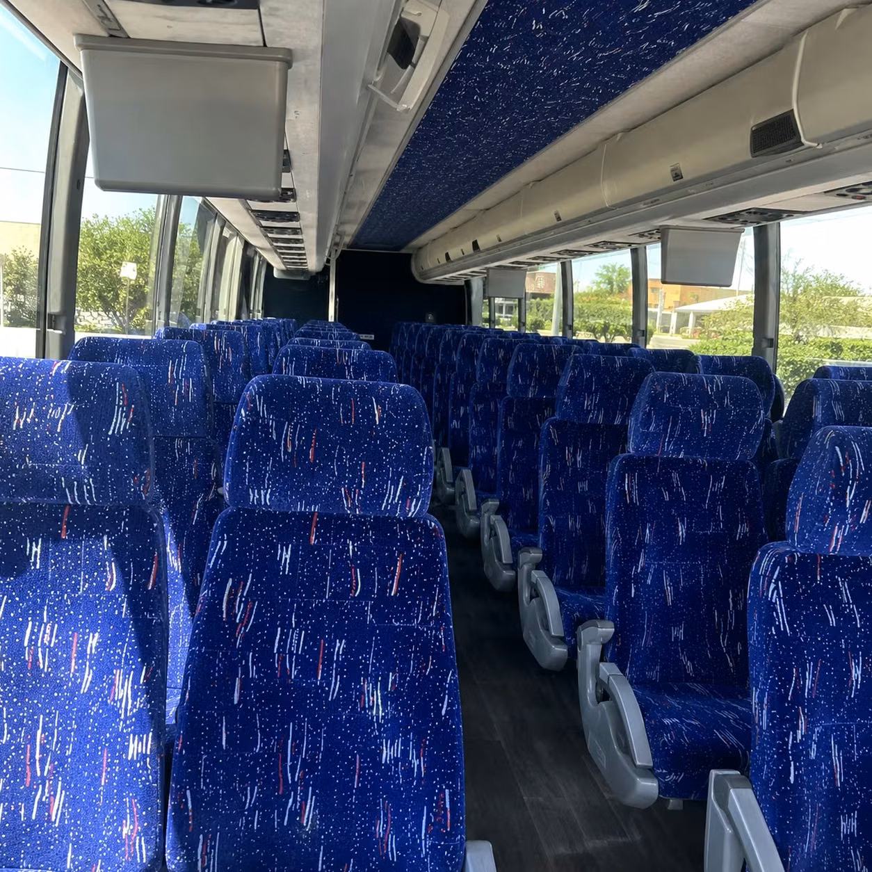folsom charter bus interior