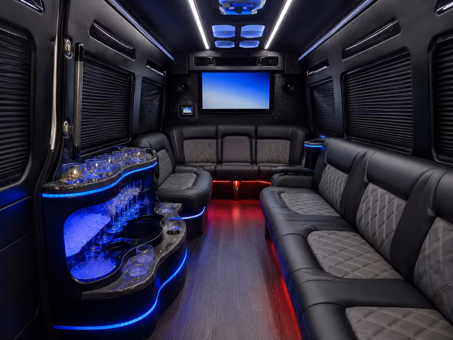 sprinter van transportation for groups and events across folsom